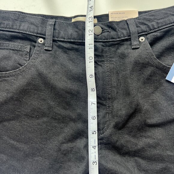 Universal Thread Shorts Womens 14 Black No-Fade Cotton Mid Rise Stretch Denim - Picture 9 of 9